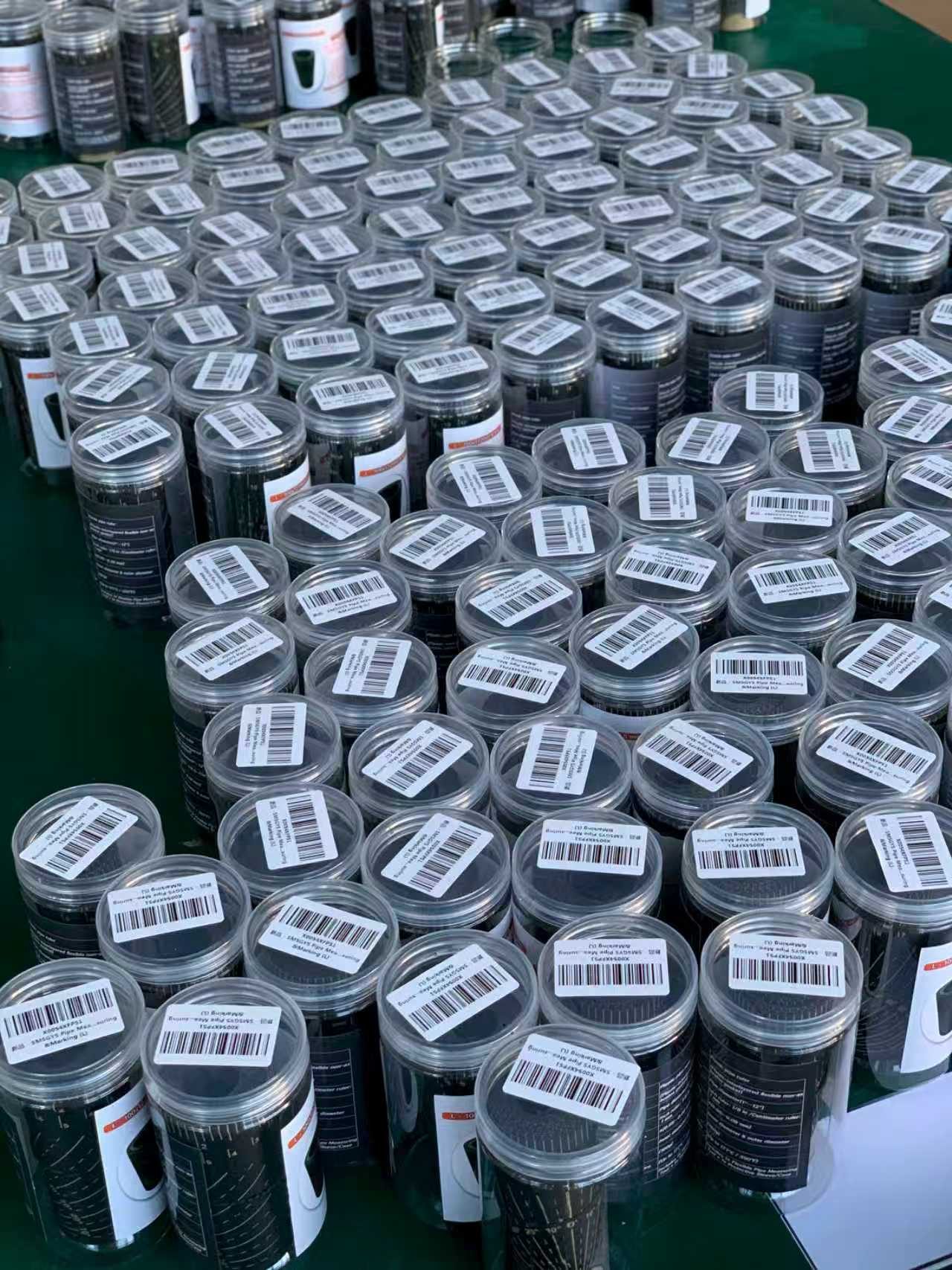 Pipe measuring scale production